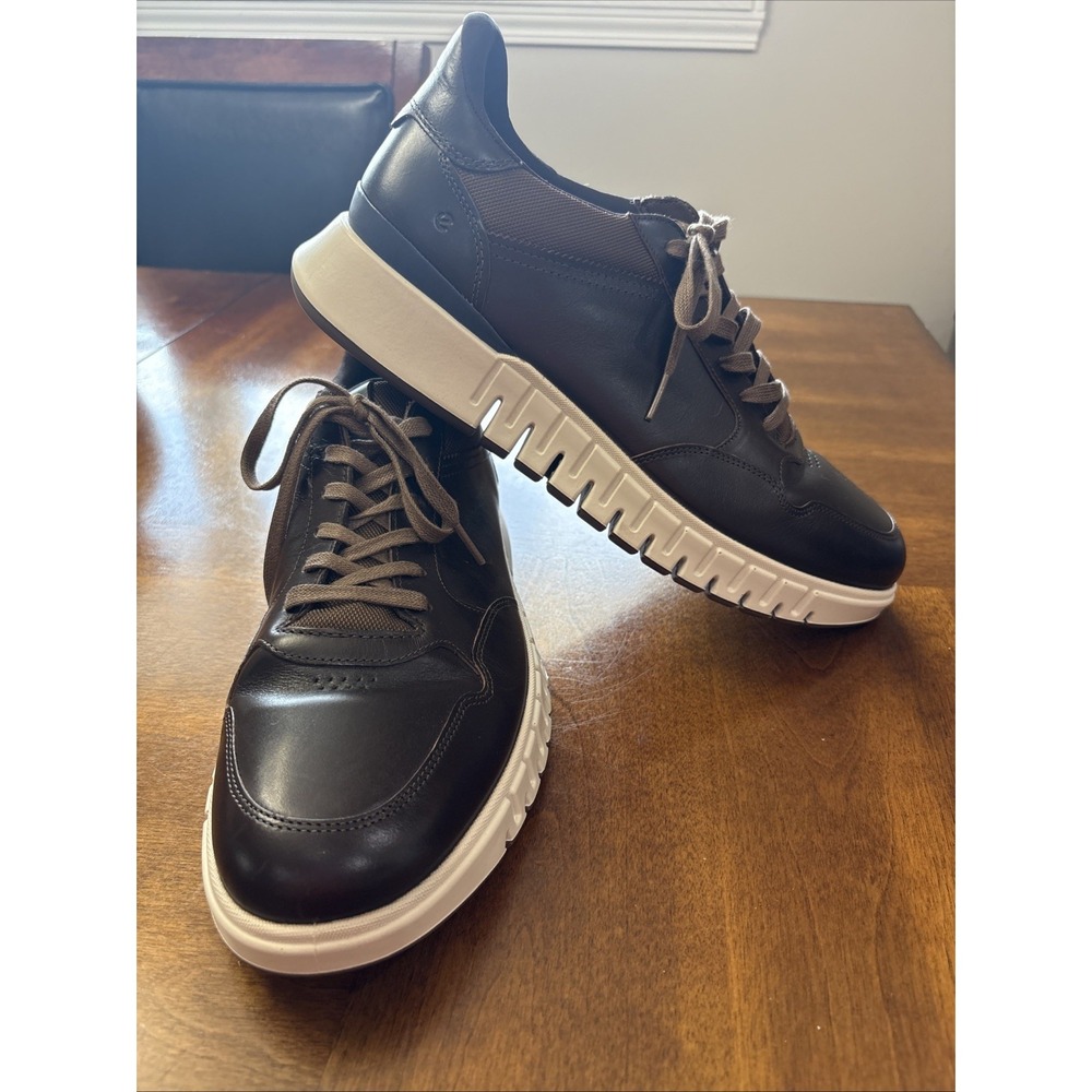 ECCO Mens Gruuv Studio Sneaker Brown Sz 11-11.5 - Picture 2 of 8